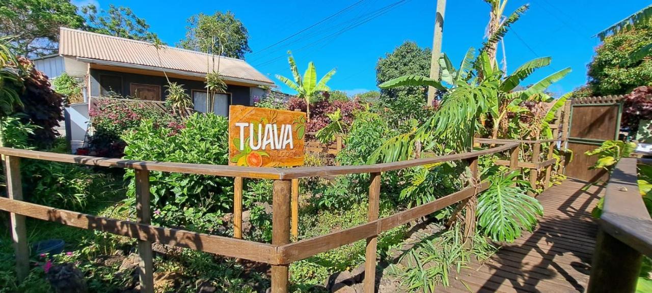 Tuava Lodge Hanga Roa Buitenkant foto